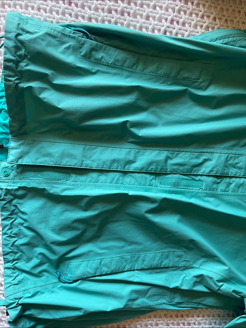 The North Face Teal Hooded Shell Jacket - Picture 4 of 9